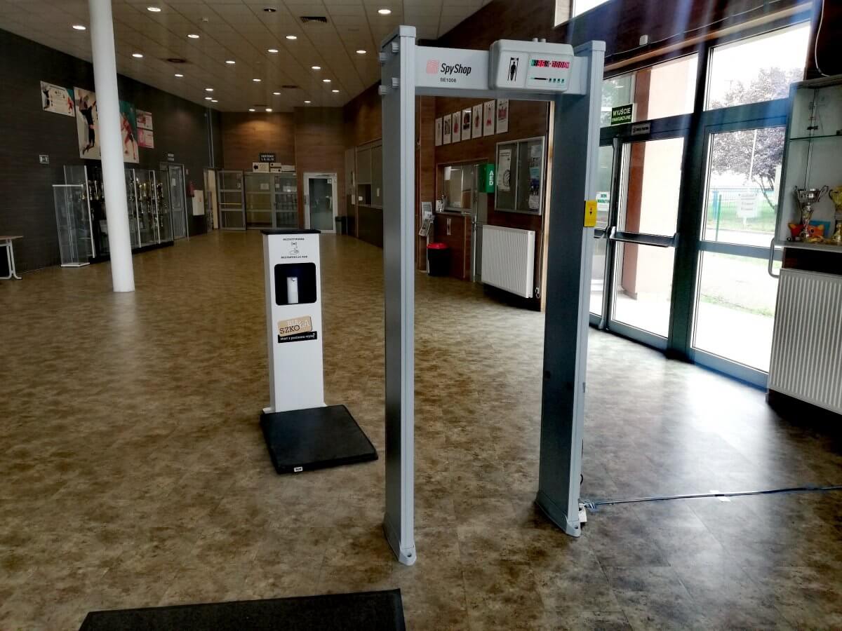 Bramka do mierzenia temperatury