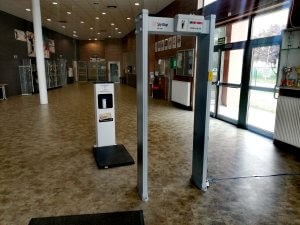 Bramka do mierzenia temperatury