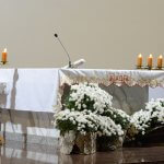 Ołtarz w kościele pod wezwania św. Kazimierza Królewicza w Policach