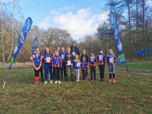 Uczestnicy zawodów sportowych w Biegu Na Orientację