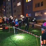 Uczestnicy zawodów sportowych w Biegu Na Orientację