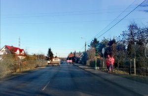 Ruch wahadłowy na odcinku drogowym Police-Szczecin