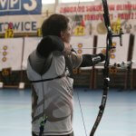 Zawodnicy klubu Defmar Police podczas zawodów w Wilkowicach