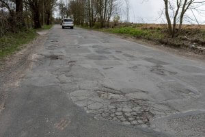 Odcinek drogi powiatowej Nr 3927Z Szczecin - Siadło Górne
