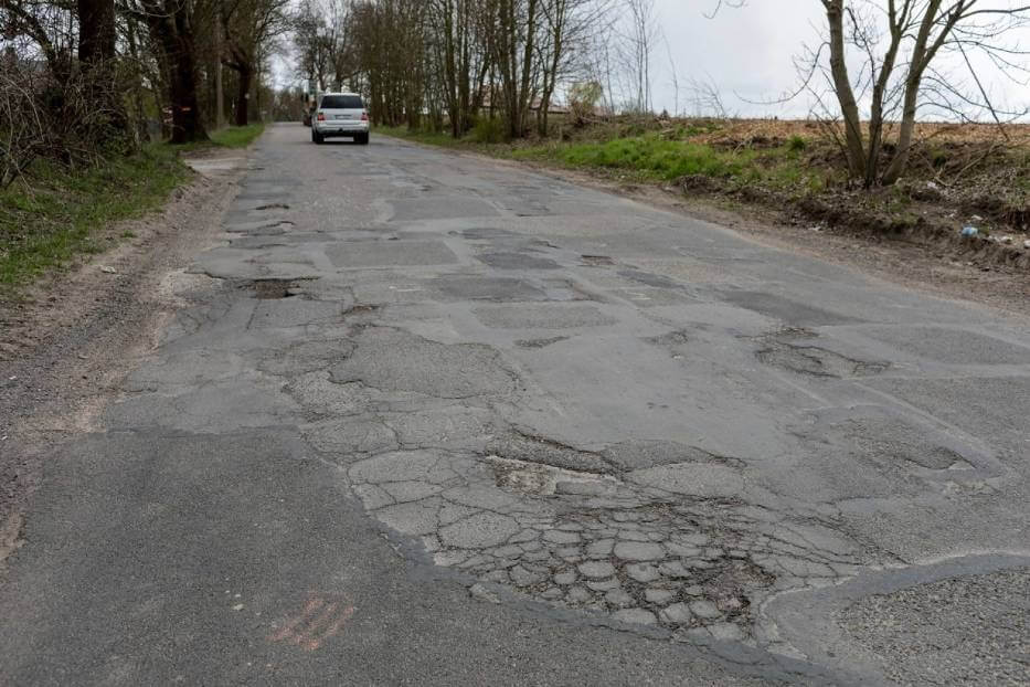 Odcinek drogi powiatowej Nr 3927Z Szczecin - Siadło Górne