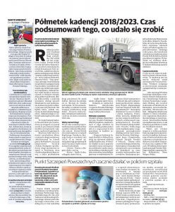 Strona promocyjna Powiatu Polickiego w Głosie Polic