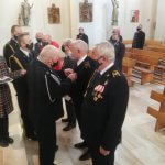 Wręczanie odznaczeń dla strażaków