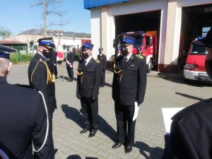Wyróżnienia podczas obchodów Dnia Strażaka