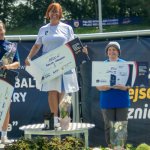 Zwycięzcy na podium w turnieju "Śladami Rybaka"