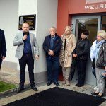 Prezes Polickiego Stowarzyszenia Piłki Siatkowej Marek Putzlacher przemawia