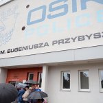 Gmach hali Ośrodka Sportu i Rekreacji w Policach