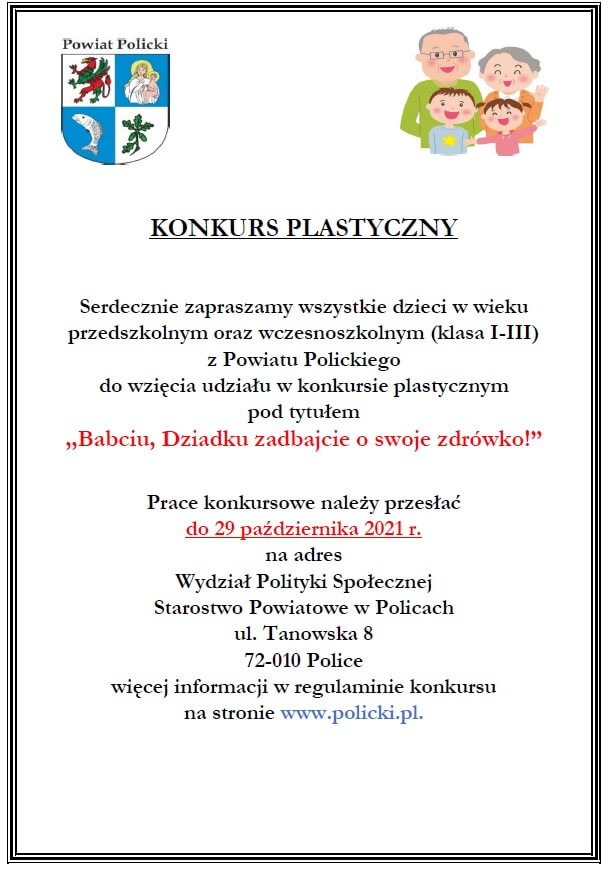 Plakat informujacy o wydarzeniu.