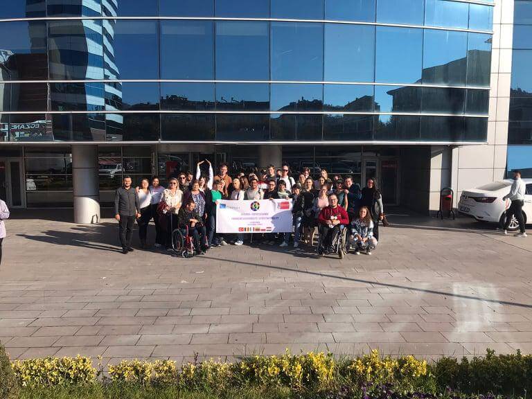 Uczestnicy projektu Erasmus+ w Turcji