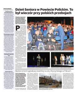 Strona promocyjna Powiatu Polickiego w Głosie Polic