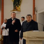 Starosta Policki Andrzej Bednarek i Burmistrz Polic Władysław Diakun
