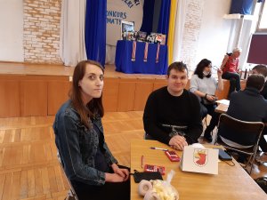 Uczniowie SOSW NR 1 w Policach podczas konkursu