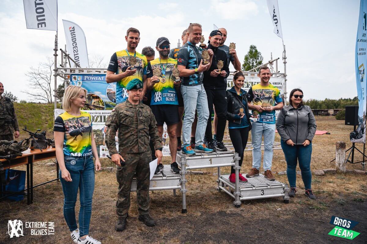 Nagrodzeni podczas ekstremalnej sztafety Bridgestone