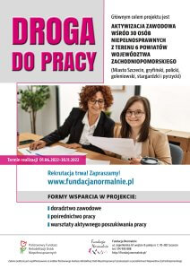 Plakat promujący przedsięwzięcie