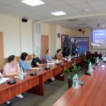 Spotkanie informacyjne dotyczące Polskiego Ładu w sali sesyjnej Starostwa Powiatowego w Policach