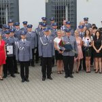 Powiatowe obchody Święta Policji wspólne zdjęcie wszystkich zebranych gości