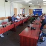 Posiedzenie Powiatowego Zespołu Zarządzania Kryzysowego w Policach