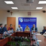 Briefing prasowy przedstawicieli samorządów gminnych i powiatowego po Forum Samorządowym Powiatu Polickiego