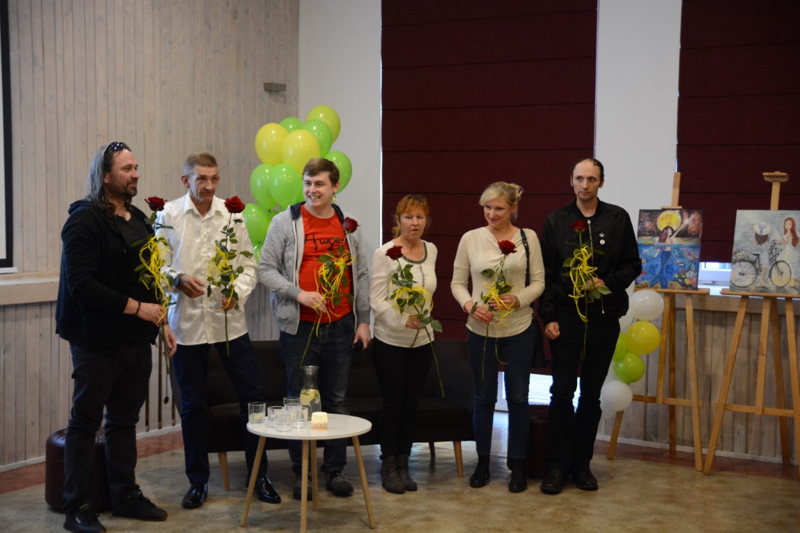 Uczestnicy obchodów Dnia Zdrowia Psychicznego