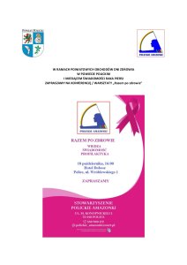 Plakat informujący o wydarzeniu