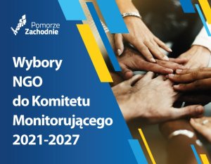 plakat wyborów NGO trzymające się dłonie kilku ludzi