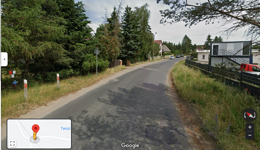 Wjazd do miejscowości Stobno