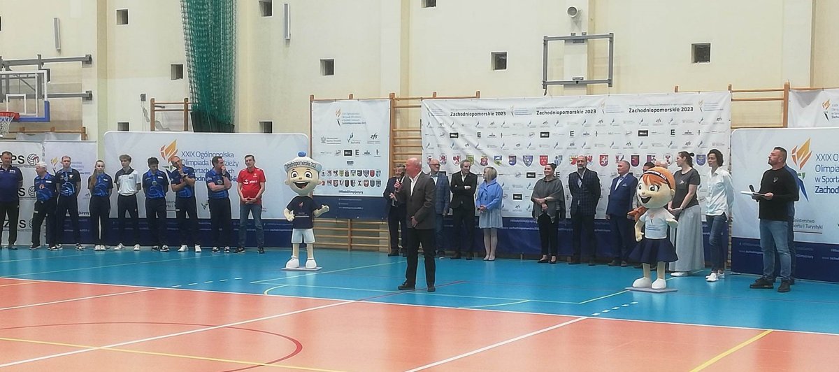 Otwarcie Ogólnopolskiej Olimpiady Młodzieży w sportach halowych