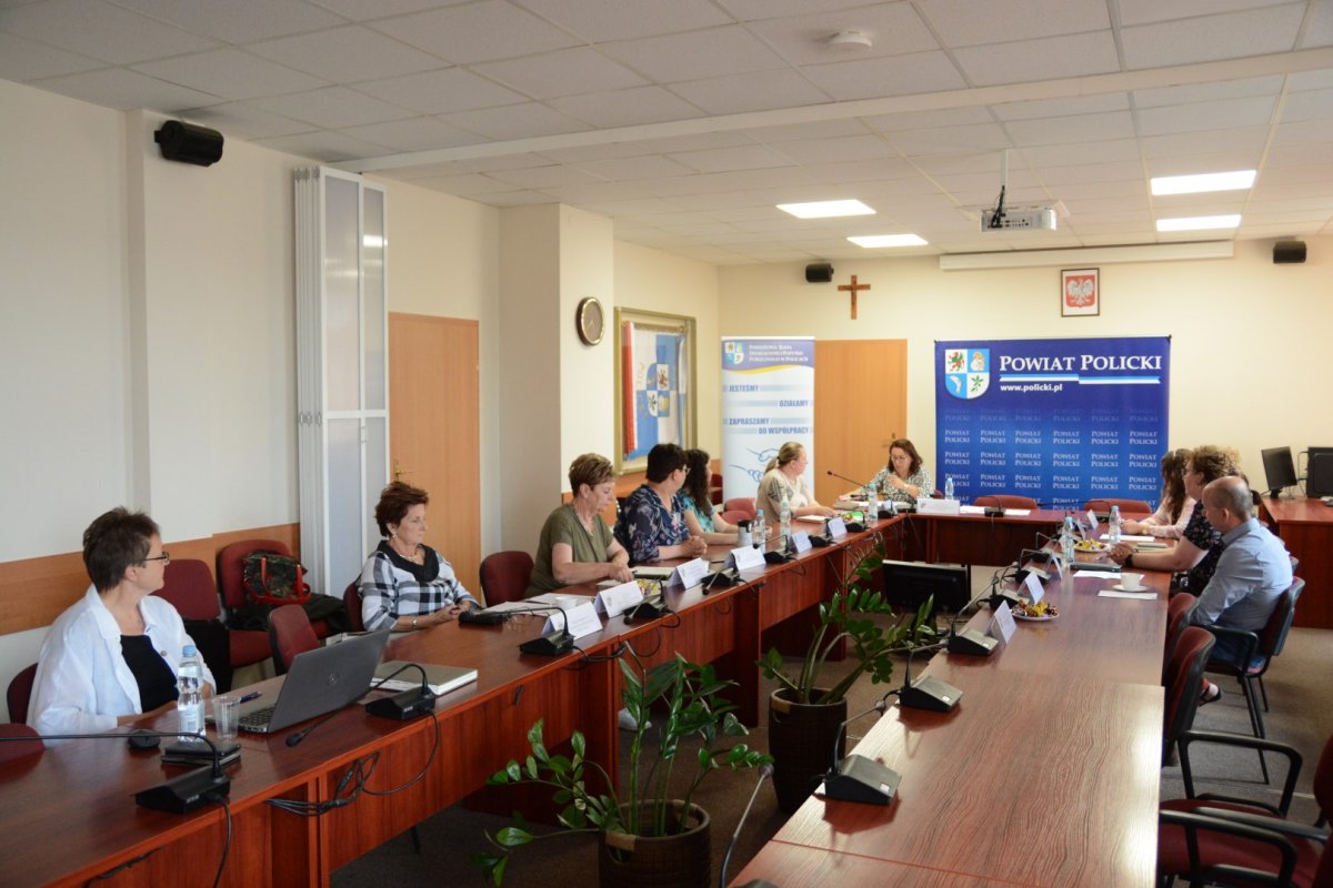 Posiedzenie Powiatowej Rady Działalności Pożytku Publicznego w Policach