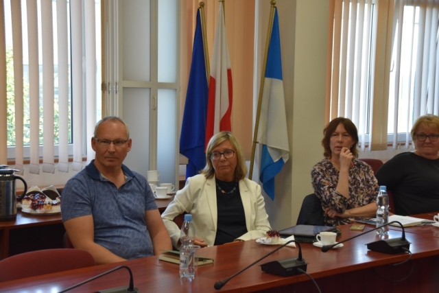 Przedstawiciele edukacji z niemieckiego Powiatu Vorpommern-Greifswald na spotkaniu