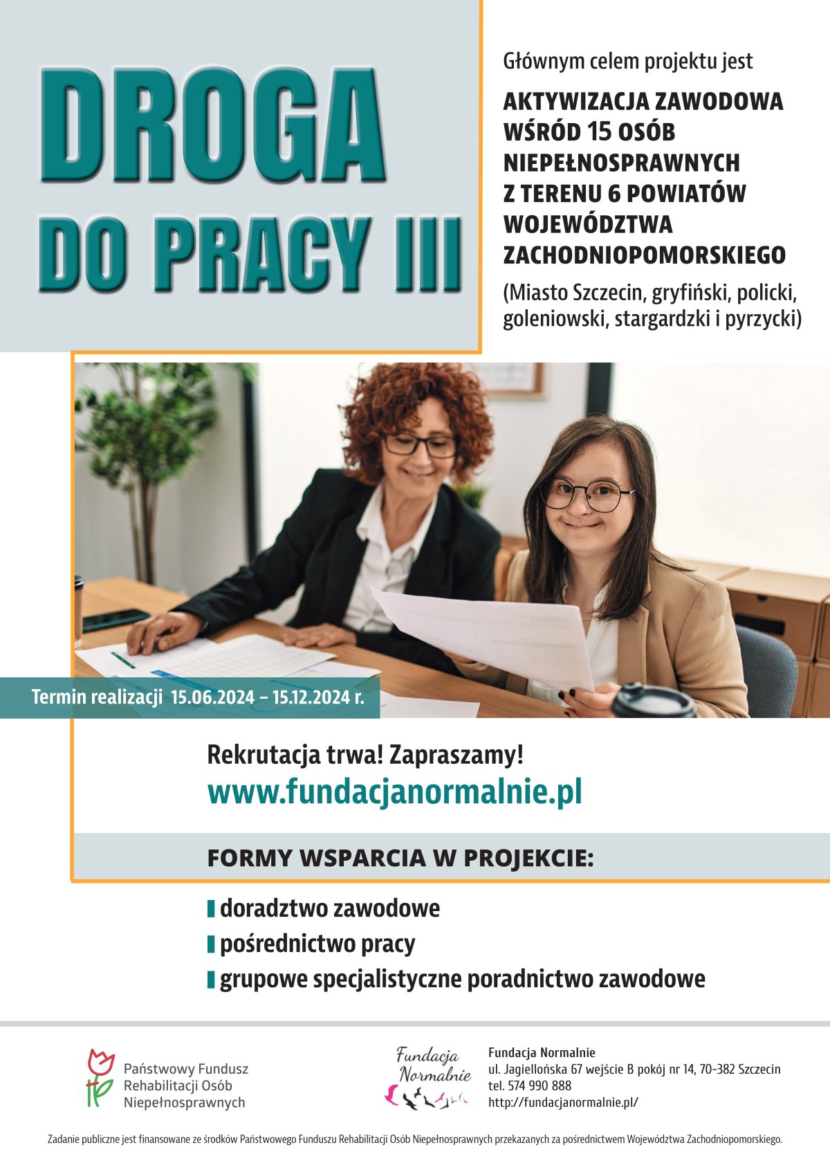 plakat droga do pracy III