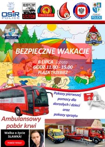 krwiodawstwo plakat wydarzenia