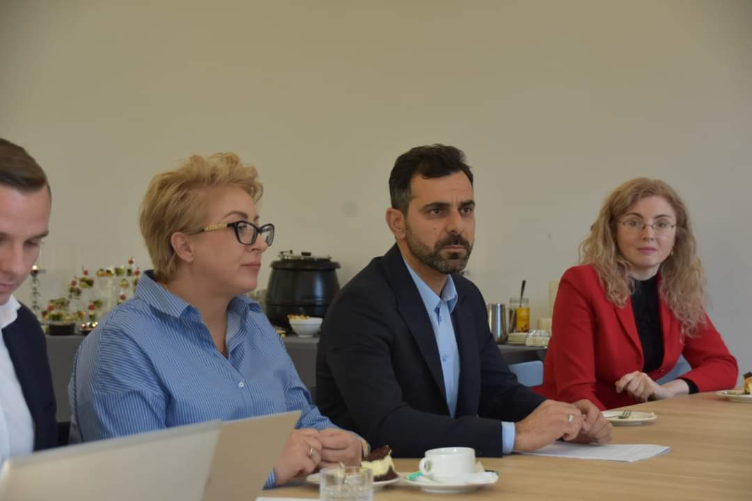 Starosta Policki na spotkaniu