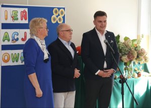 Przedstawicele Powiatu Polickiego