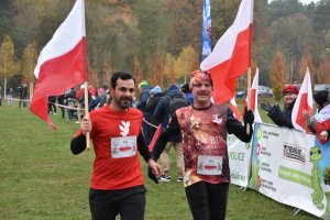 Starosta Policki podczas biegu