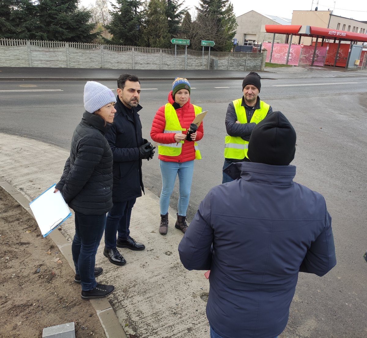 Odbiór inwestycji w Stobnie