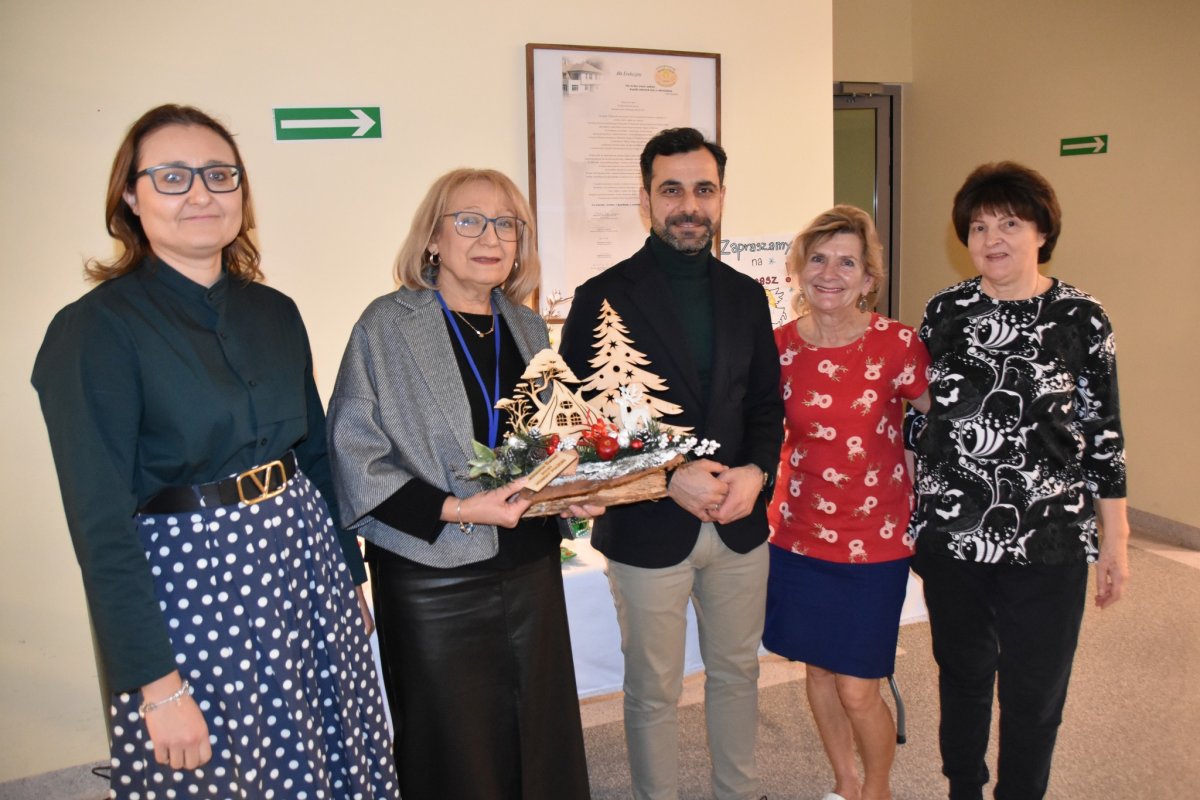 Starosta Policki w hospicjum