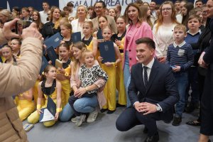 wicestarosta i nagrodzone dzieci