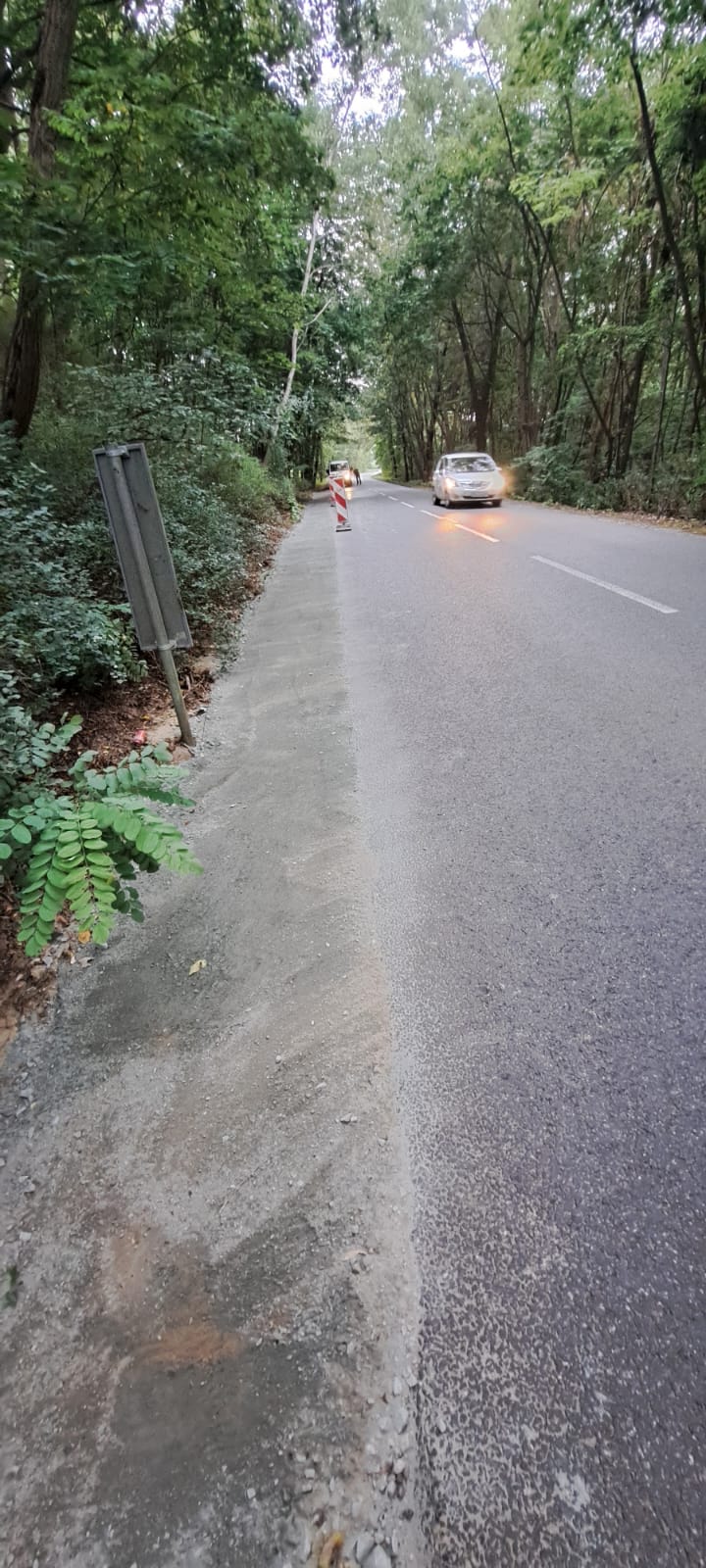 droga Smolęcin po naprawie